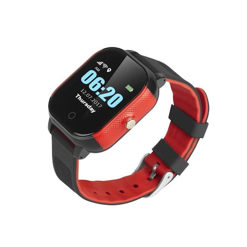 SmartWatch Rastreador GPS FA23 Resistente el Agua IP67 Ideal para Niña o Niño Rojo y Negro