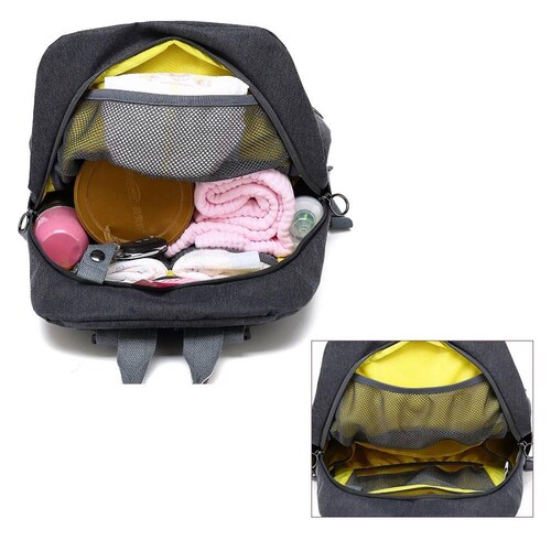 Pañalera tipo Mochila para Bebe Moderna de Lujo 