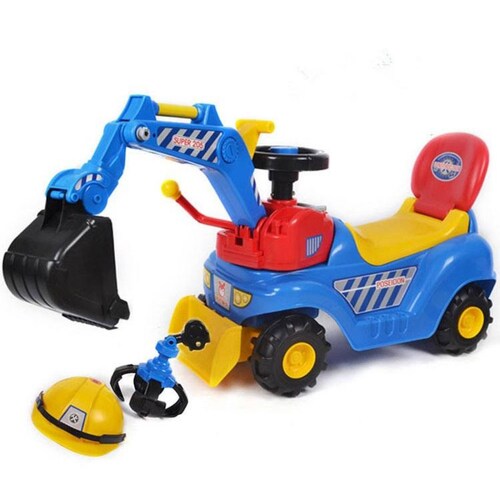 Montable Correpasillos Excavadora con Accesorios 
