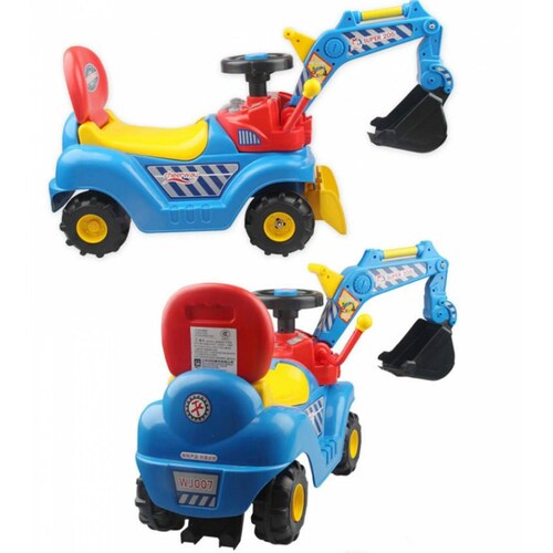 Montable Correpasillos Excavadora con Accesorios 