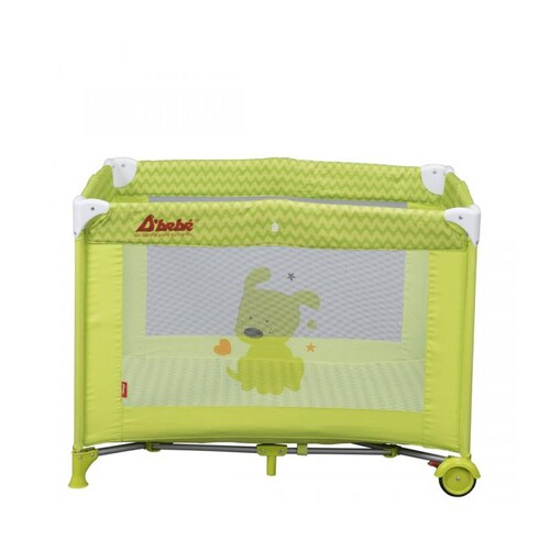 Cuna Corral de viaje Zoo Baby 6 a 36 meses Verde