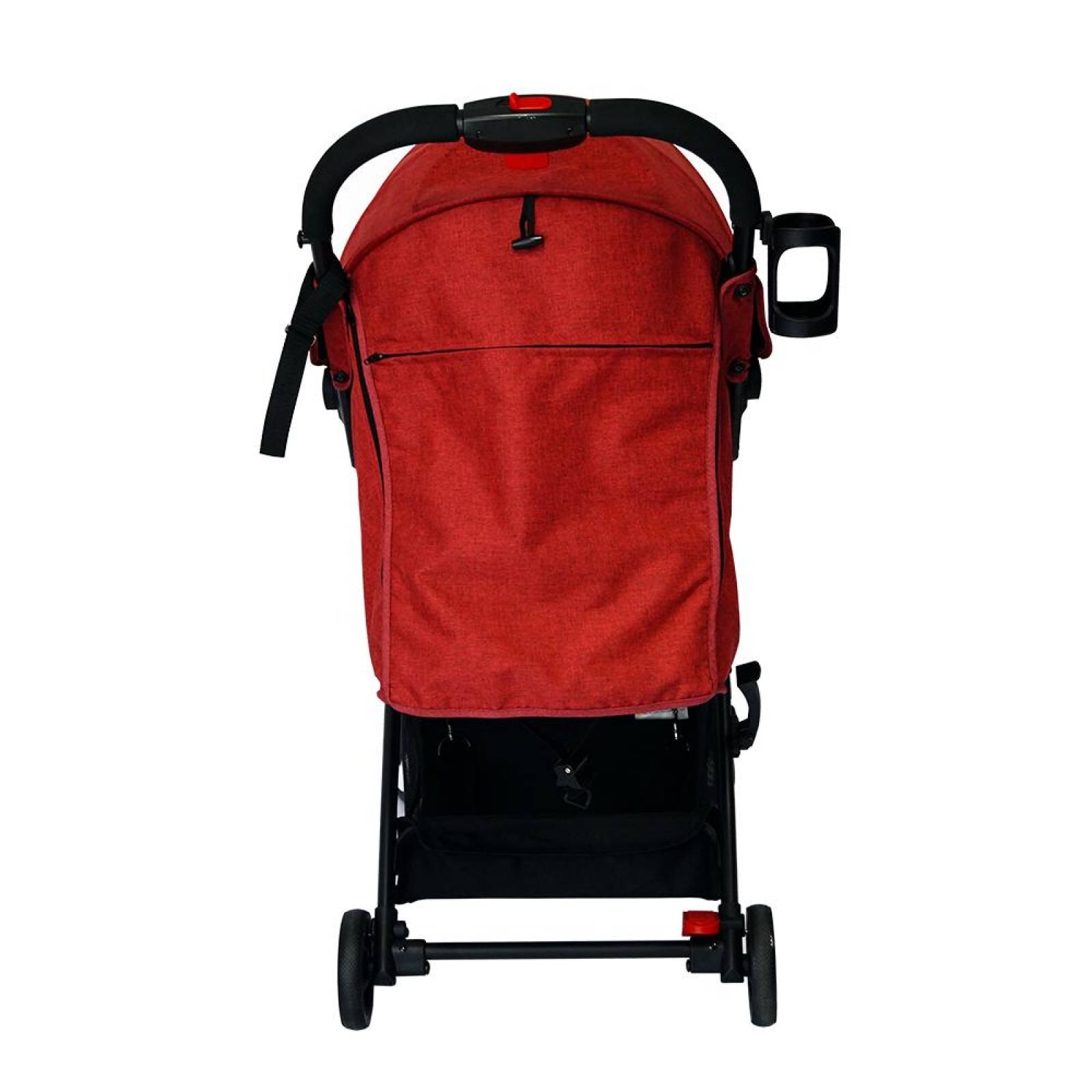 Carriola para bebés compacta hasta 18kg o 4 años roja rojo - Sears