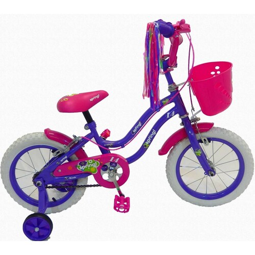 Lámpara Infantil con una Bici Lila 