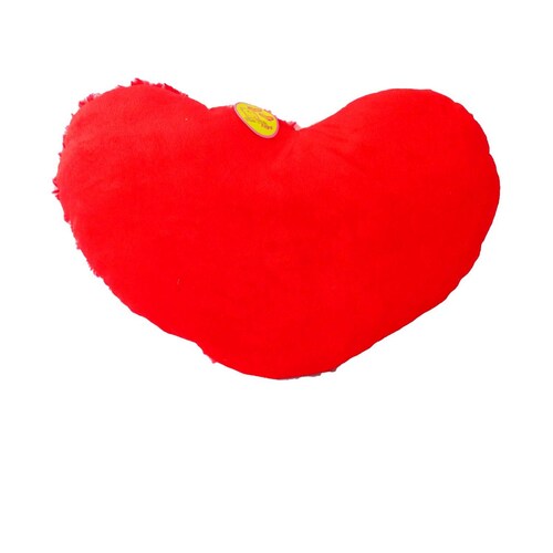 Peluche Corazon Grande San Valentín 14 Febrero 30 cm  - Rojo