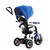 Triciclo para Bebe de lujo Llantas de Aire Plegable 6 meses a 5 años Azul 