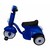 Triciclo Motoneta para Niños de Pedales con Melodias Juguete  - Azul