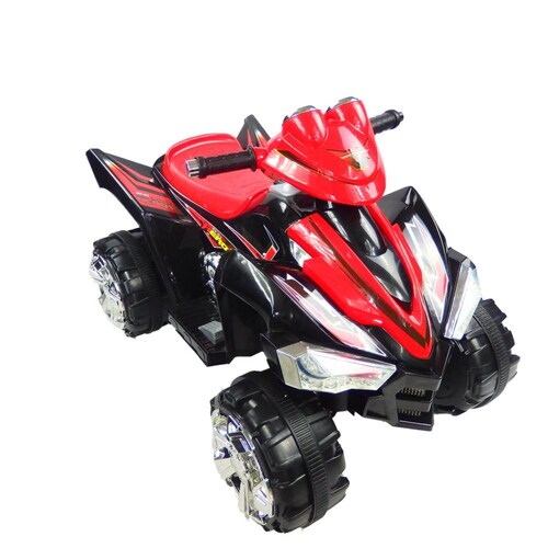 Cuatrimoto Quad Montable Electrica para niños  - Rojo