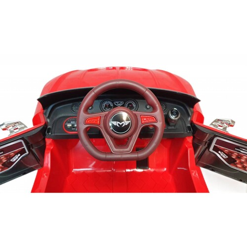 Carro Eléctrico Montable con Control Remoto,Mp3,USB, 6km/h,12V  - Rojo