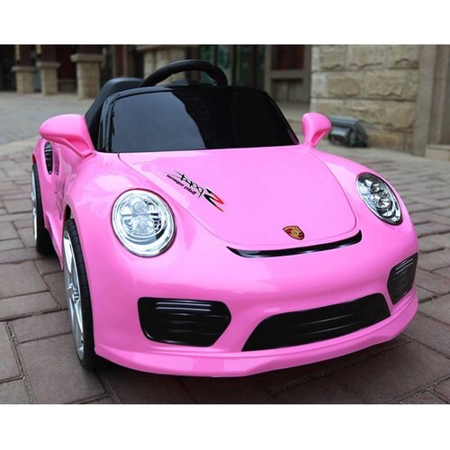 Carro Eléctrico Montable Cofre frontal,RC2.4GHz,6V,MP3,LED  - Rosa