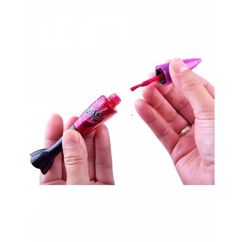 Salón De Belleza Juguete Para Aplicar Uñas Niñas  - Multicolor