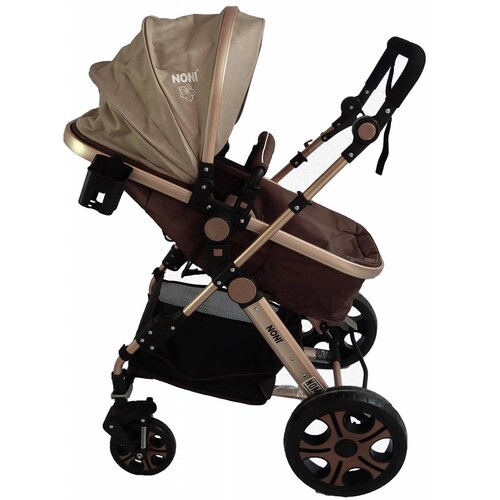 Carriola 4 en 1 Reversible Noni con Portabebe Bambineto  - Marrón