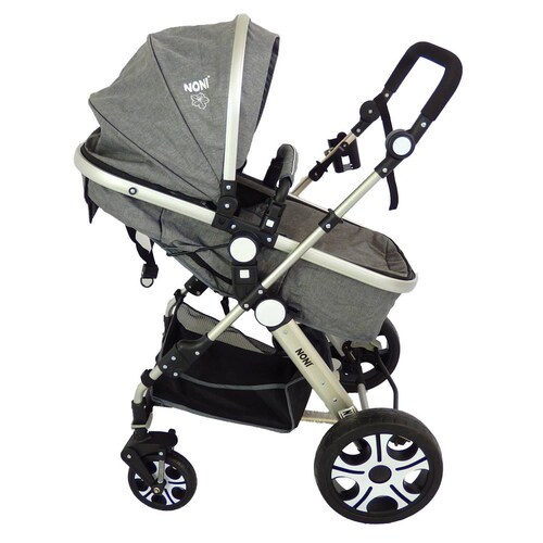 Carriola 4 en 1 Reversible Noni con Portabebe Bambineto  - Gris