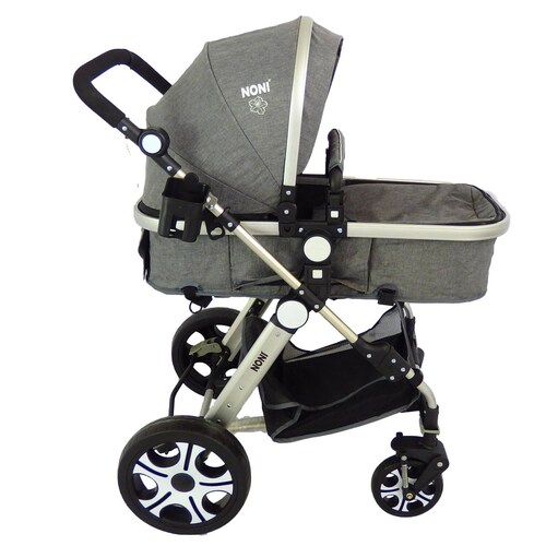 Carriola 4 en 1 Reversible Noni con Portabebe Bambineto  - Gris