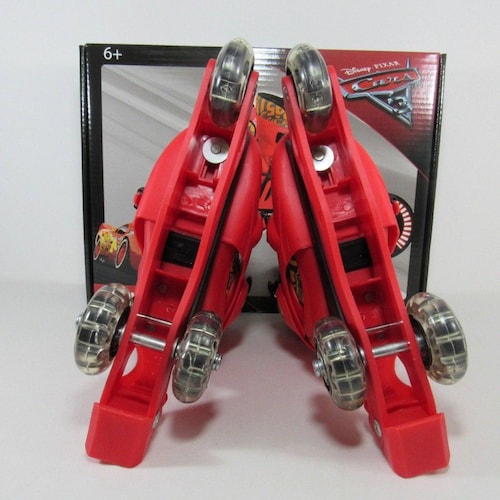 Patines 2en1 Linea Cars Ajustables Infantiles  - 22a25