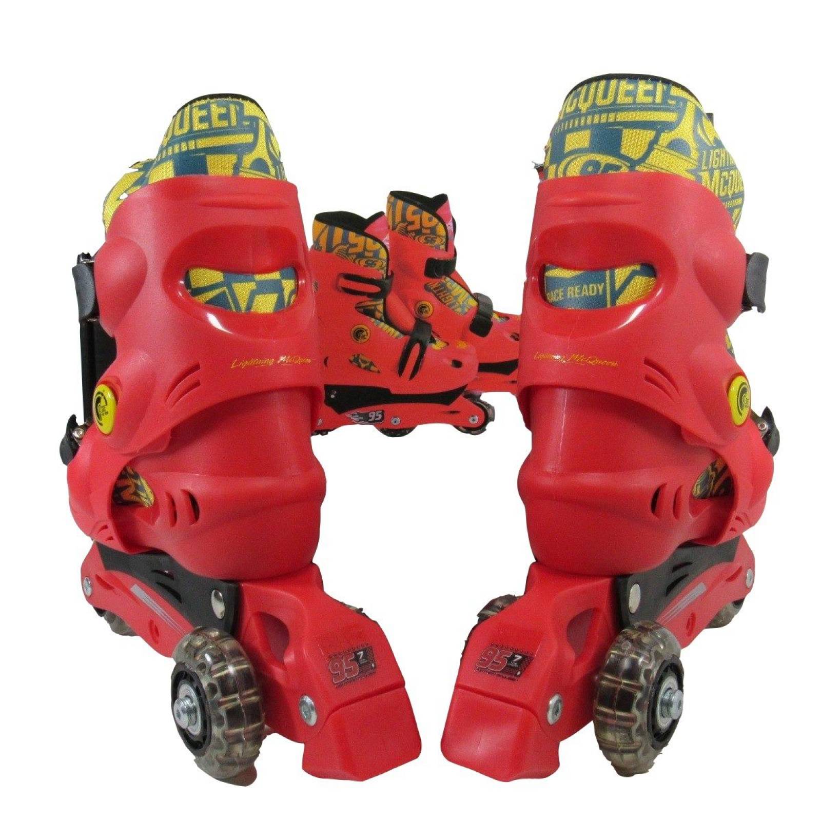 Patines 2en1 Linea Cars Ajustables Infantiles 22a25