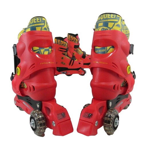 Patines 2en1 Linea Cars Ajustables Infantiles  - 22a25
