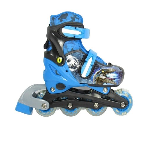 Patines 2en1 Linea Jurassic World Ajustables Unisex Infantiles  - 22a25