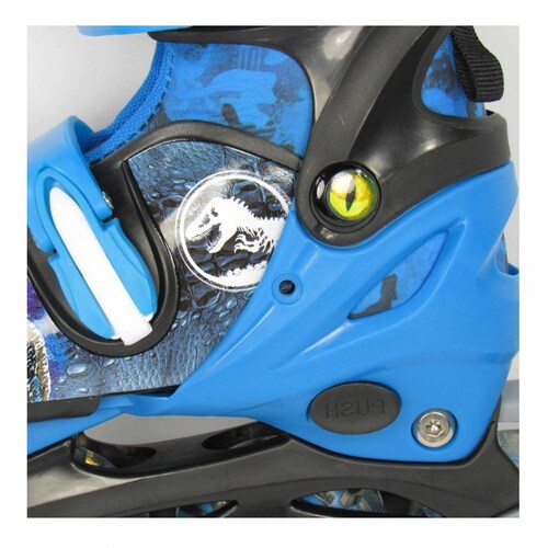Patines 2en1 Linea Jurassic World Ajustables Unisex Infantiles  - 22a25