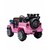 Montable Eléctrico Wrangler Control Remoto 2.4GHz 12V 5KM/H  - Rosa