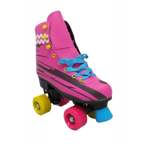 Patines Infantiles Roller Skate Retro Niñas 4 Ruedas  - Lineas 23MX CM.