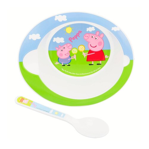 Plato de Microondas Set de 2 Piezas Peppa Pig