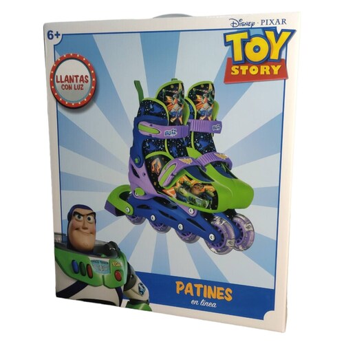 Patines en Linea para Niños Ajustables Toy Story Buzz  - 22a24.