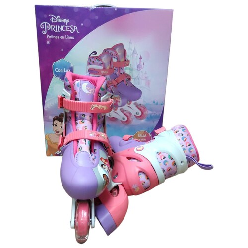 Patines en Linea para Niñas Princesa Ajustables  - 19a21.