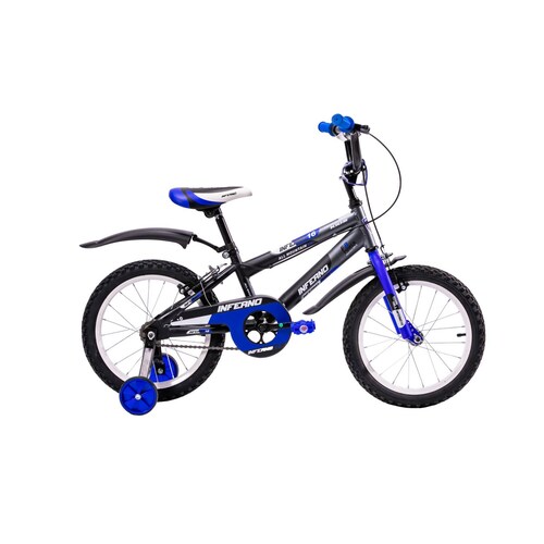Bicicleta para Niños R16 Llantas Aire y Entrenamiento Azul  - Azul