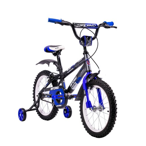 Bicicleta para Niños R16 Llantas Aire y Entrenamiento Azul  - Azul