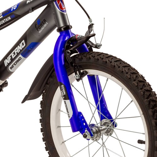 Bicicleta para Niños R16 Llantas Aire y Entrenamiento Azul  - Azul