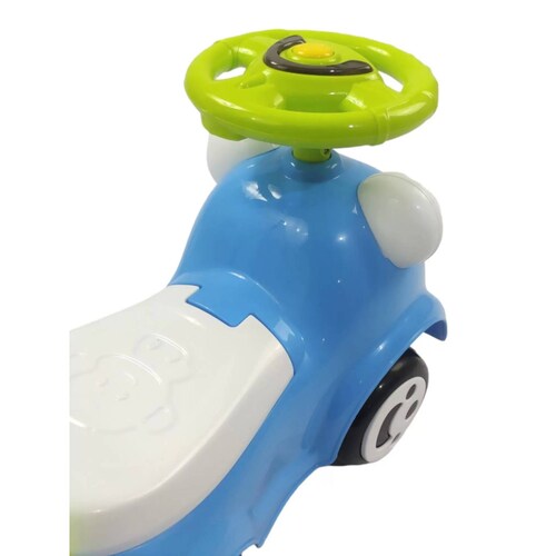 Montable Correpasillos con Sonido,Luz,Cajuela Chango Azul  - Azul