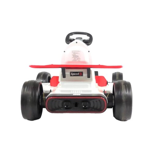 Go Kart Montable Electrico Control Remoto Blanco 8 Km/h 12V7  - Blanco