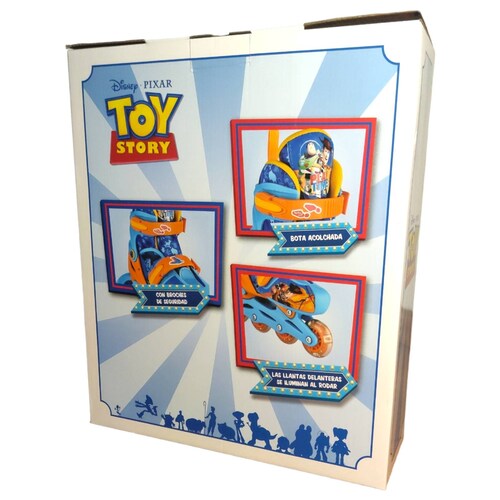 Patines en Linea para Niños Ajustables Toy Story  - 22a24.
