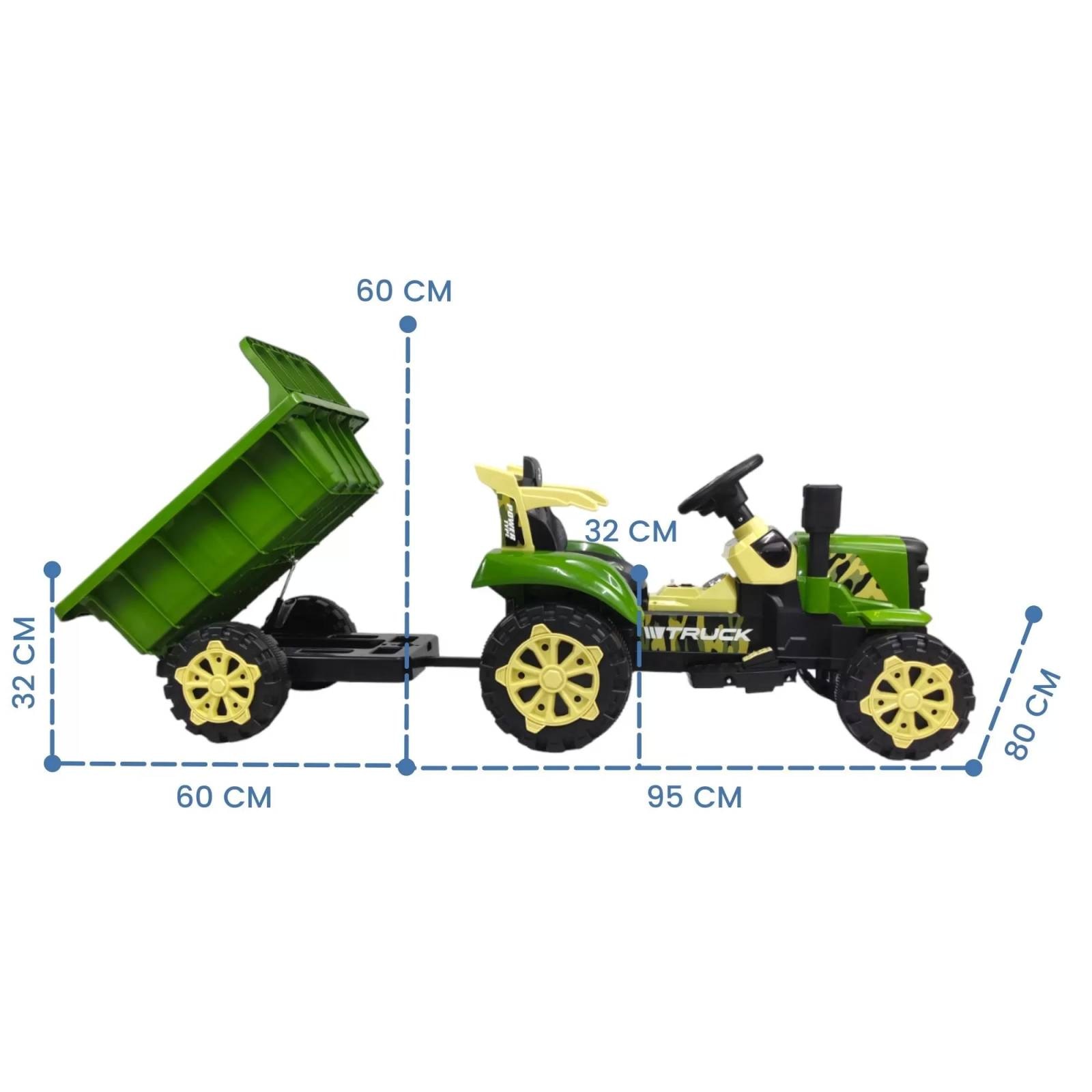 Montable best sale electrico tractor