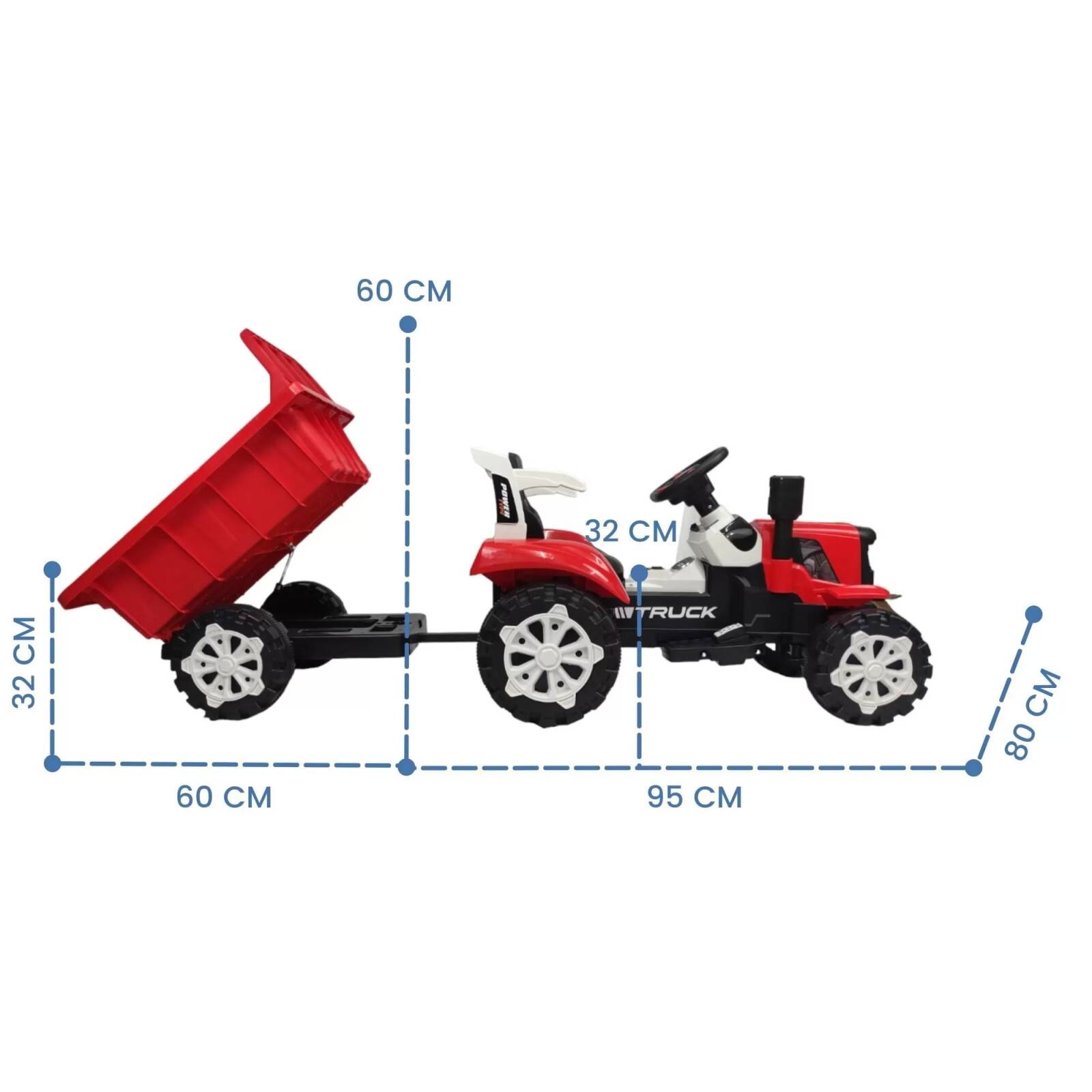 Tractor 2024 montable electrico