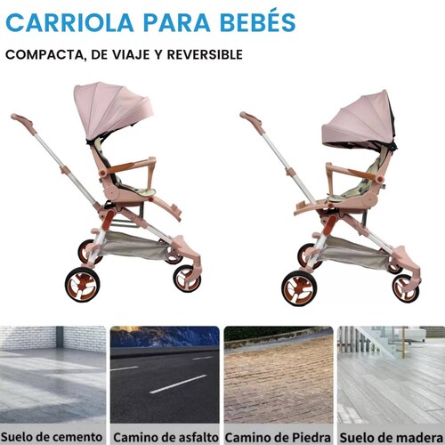 Coche Smart Bebe Plegable Ideal Viajes Avion Baby Shopping