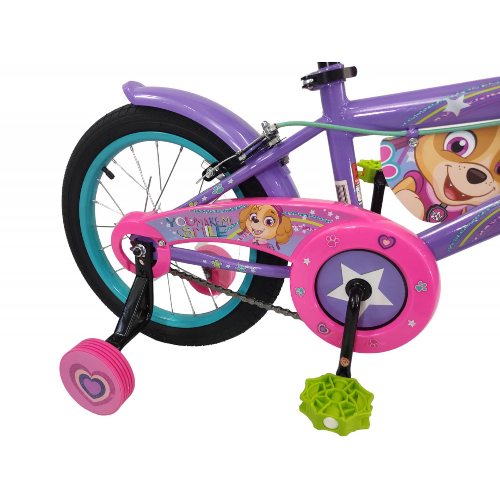 Bicicletas para niños de paw online patrol