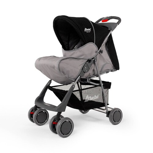 Carriola para Bebe Ultra Plegable Con Charola,6 a 24 meses 15kg  - Negro.