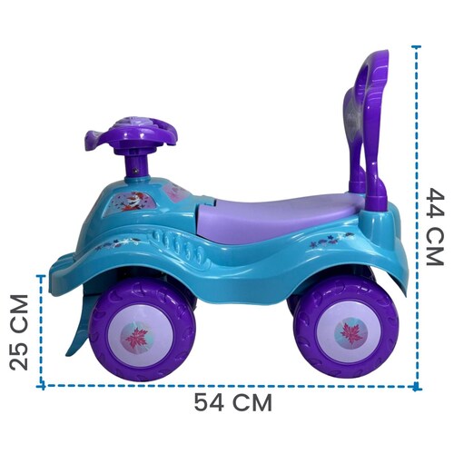 Montable para Niños Frozen Carrito Correpasillos de 54 cm  - Azul.