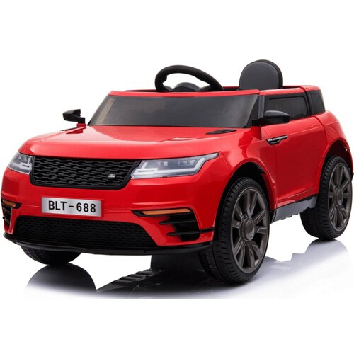 Carro Electrico Montable Con Control Rojo USB,Musica,Radio 