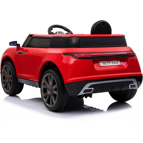 Carro Electrico Montable Con Control Rojo USB,Musica,Radio 