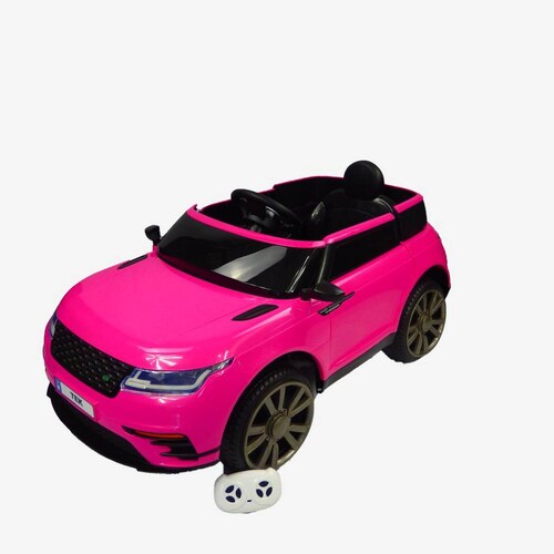 Carro Electrico Montable Con Control Rosa USB,Musica,Radio 
