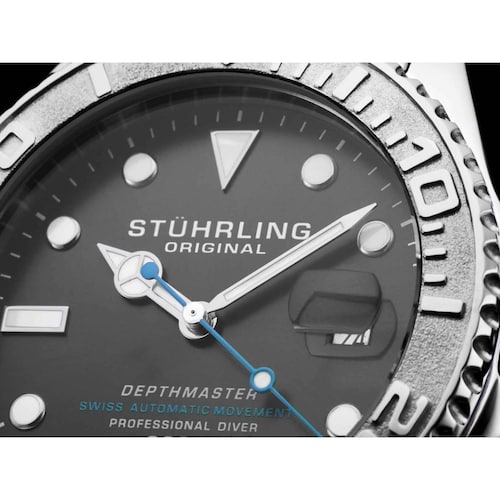 Reloj Stuhrling modelo Depthmaster-Caballero, Automatico, 42 mm