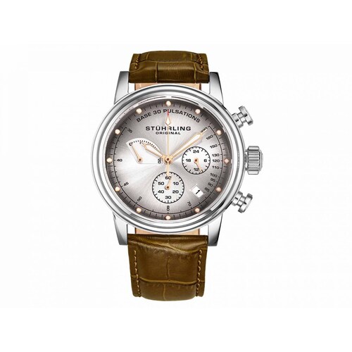 Reloj Stuhrling modelo Monaco-Caballero, Cuarzo, 43 mm