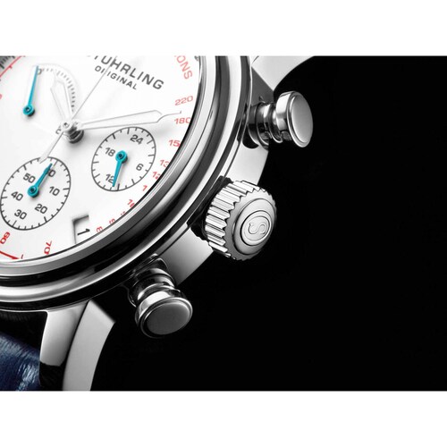 Reloj Stuhrling modelo Monaco-Caballero, Cuarzo, 43 mm