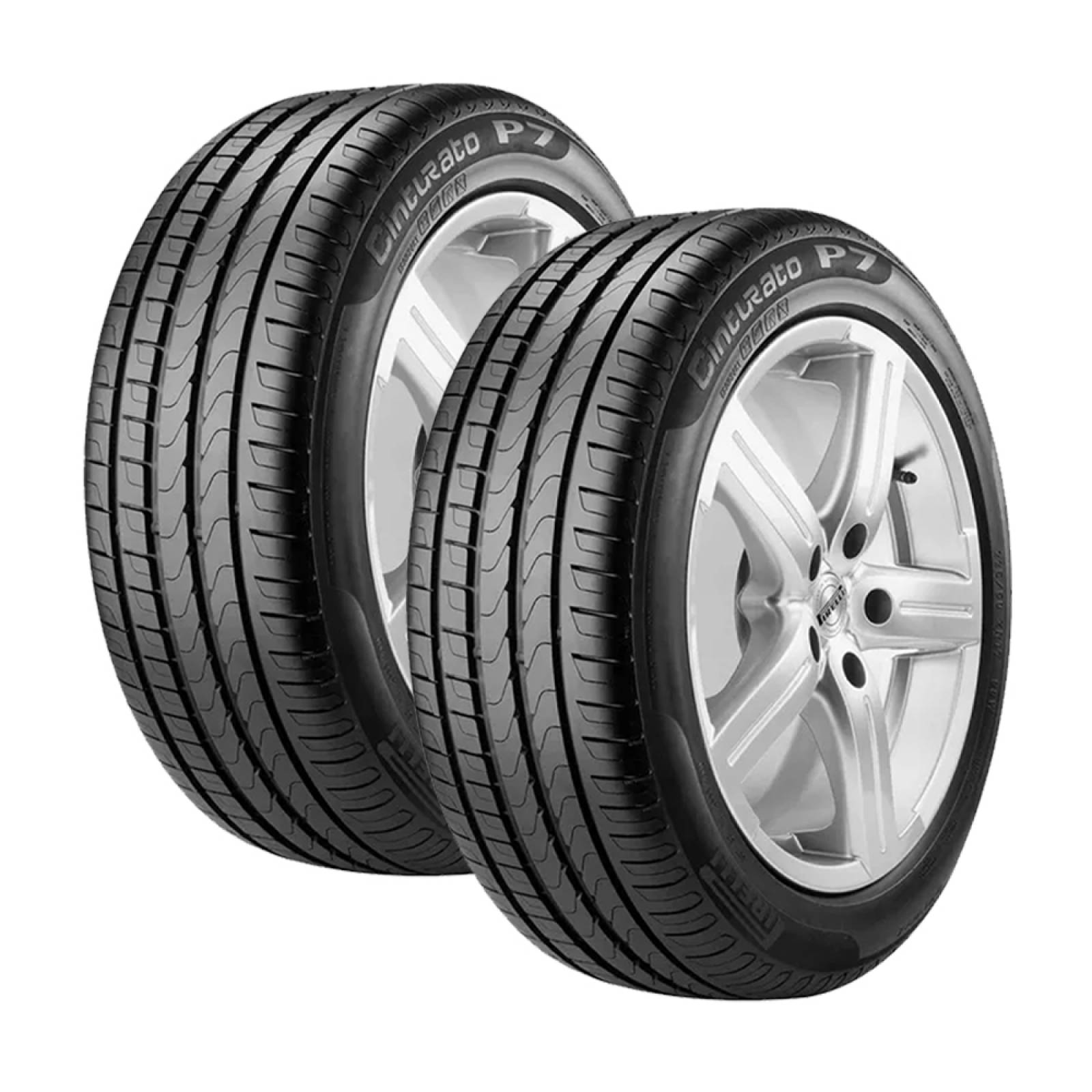 PAQUETE DE 2 LLANTAS 195/55 R16 PIRELLI CINTURATO P1 R/F (*) 87W
