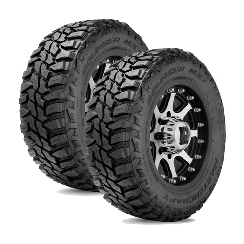 Paquete de 2 Llantas 245/75 R16 MASTERCRAFT COURSER MXT 120/116Q