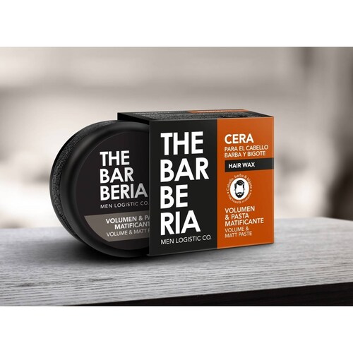The Barberia Cera 3 En 1  Para Cabello Barba Y Bigote