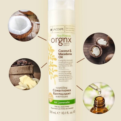 Lacoupe Orgnx Coco Y Macadamia Shampoo Hidratación Intensa