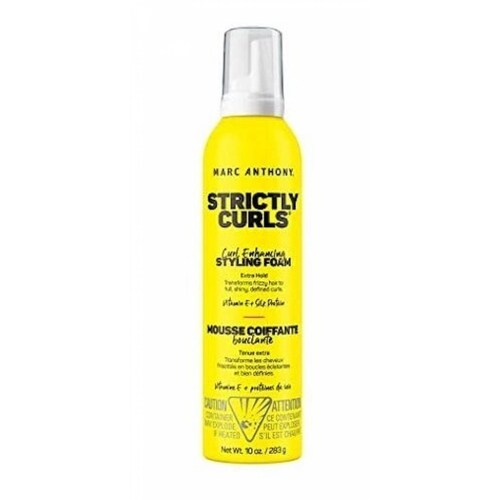 Marc Anthony Strictly Curls Mousse  Mejores Rizos Definidos